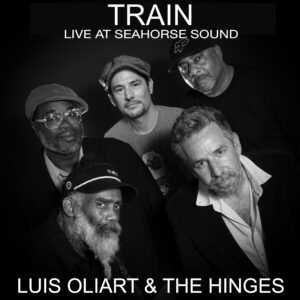 Cover art for single, "Train," by Luis Oliart & The Hinges